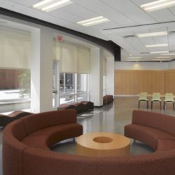 Draper Manual FlexShades with Phifer SheerWeave® SW2000 fabric at California State