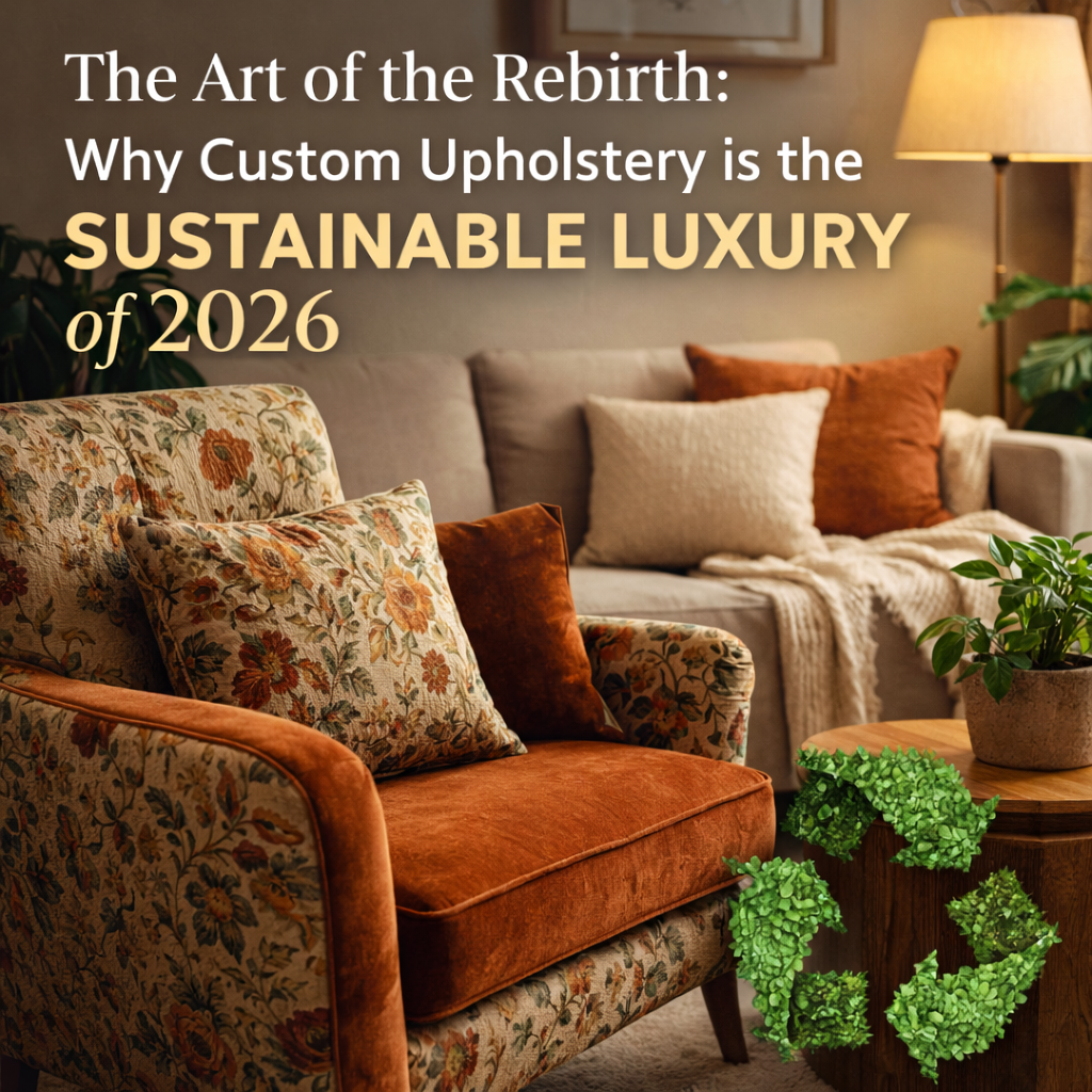 Why Custom Upholstery is the Sustainable Luxury of 2026=